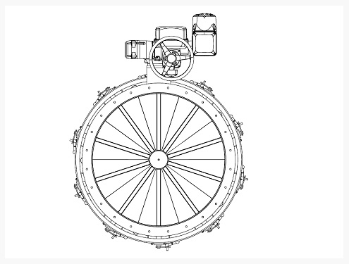 Damper Registro Radial