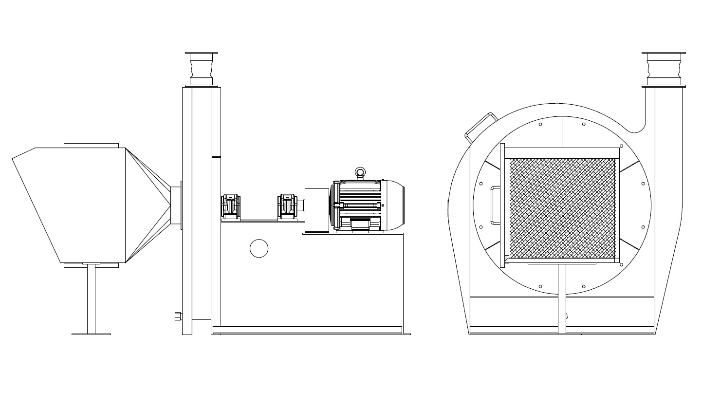 Ventilador Air Slide Leito Fluidizado