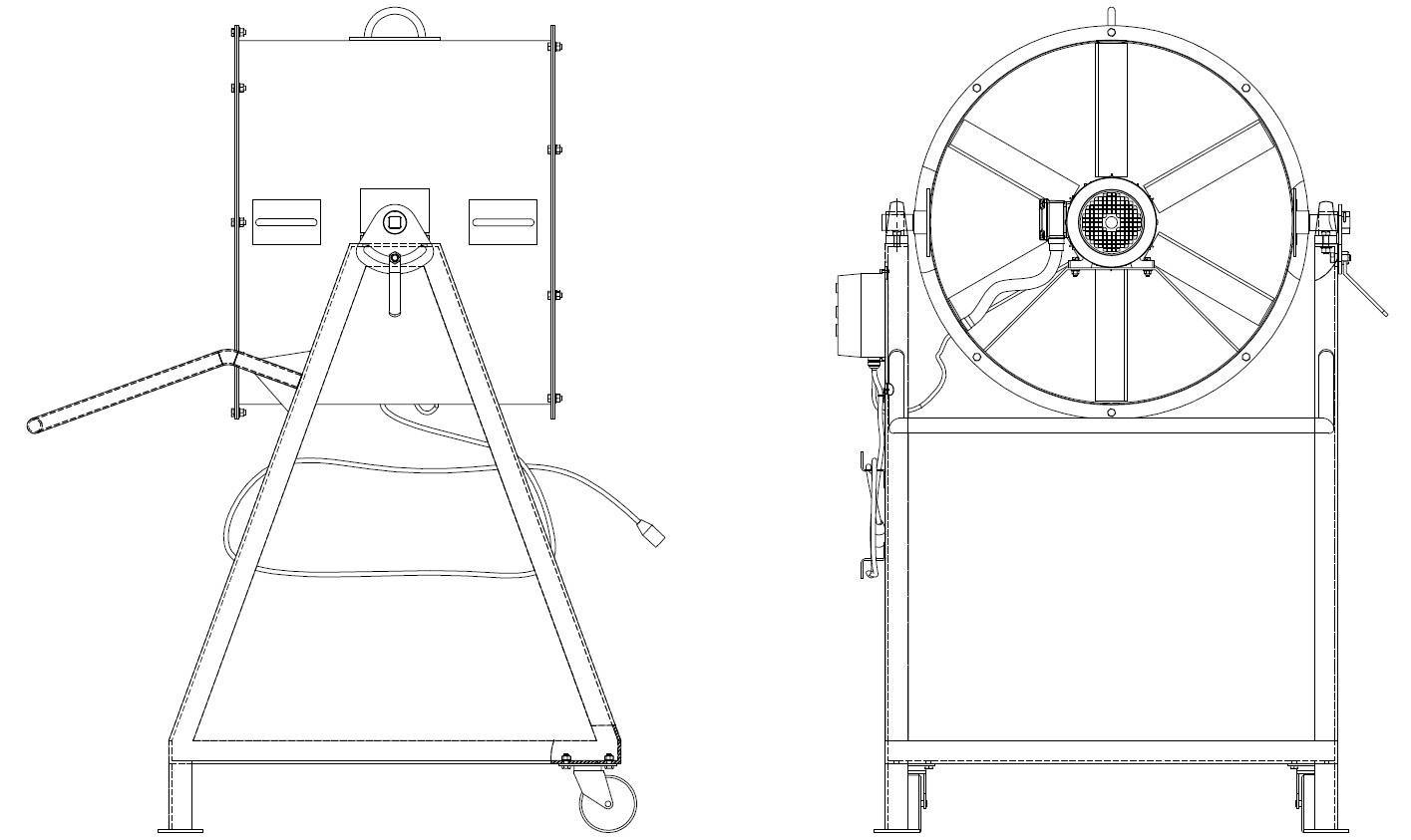 Ventiladores Centrífugos Construção AMCA